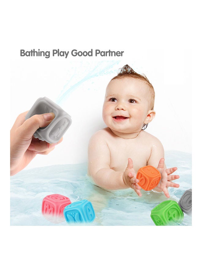 Soft Baby Blocks Set 10 Pieces 21.00x6.00x15.70cm  - Image 2