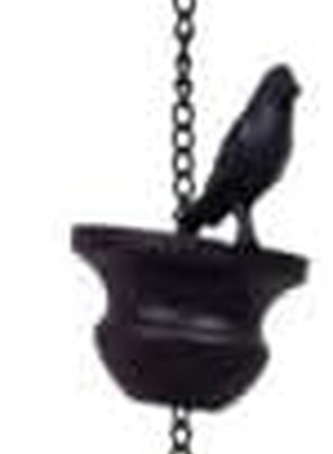 سلسلة مطر كوخي بتصميم ثمانية طيور لتصريف مزراب الحديقة وديكور الخارجي - Image 5