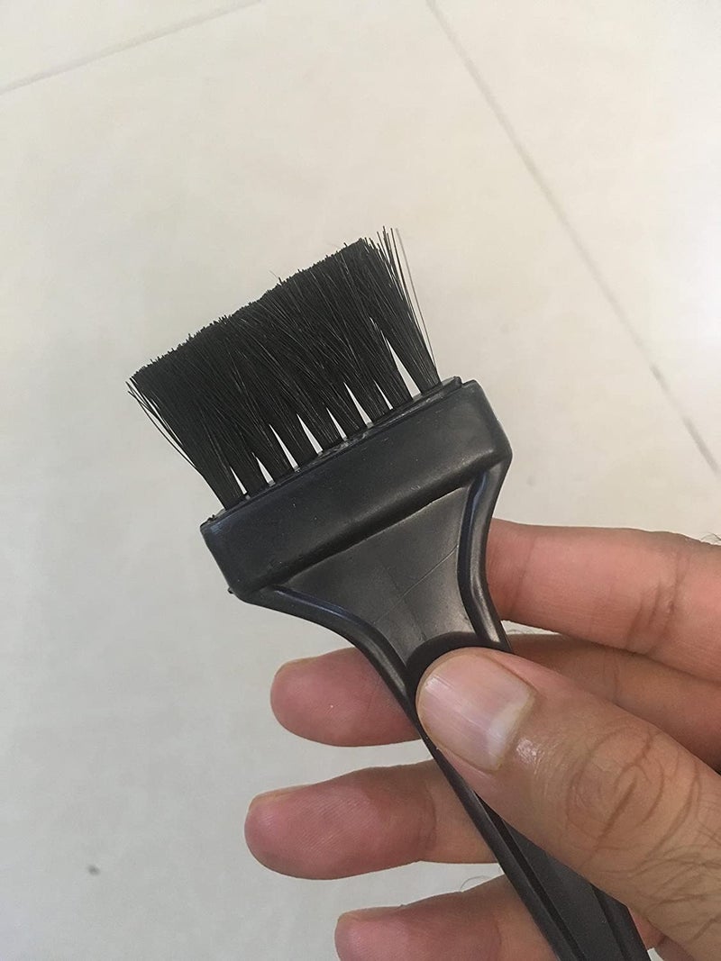 advancedestore advancedestore Mehandi Brush with Black Colored Plastic Body and Green Bristles color may varypack of 2 - Image 5