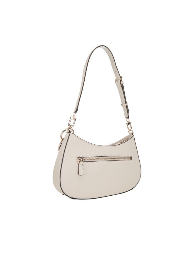 جس حقيبة كتف نسائية – حقيبة GUESS Noelle Logo Shoulder Bag من GUESS - Image 2