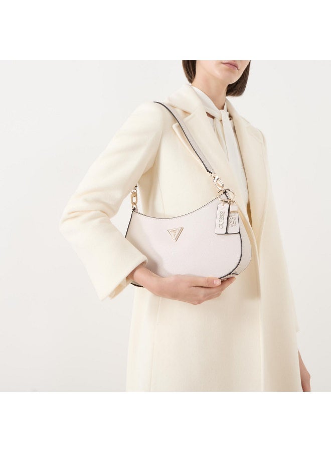 جس حقيبة كتف نسائية – حقيبة GUESS Noelle Logo Shoulder Bag من GUESS - Image 5