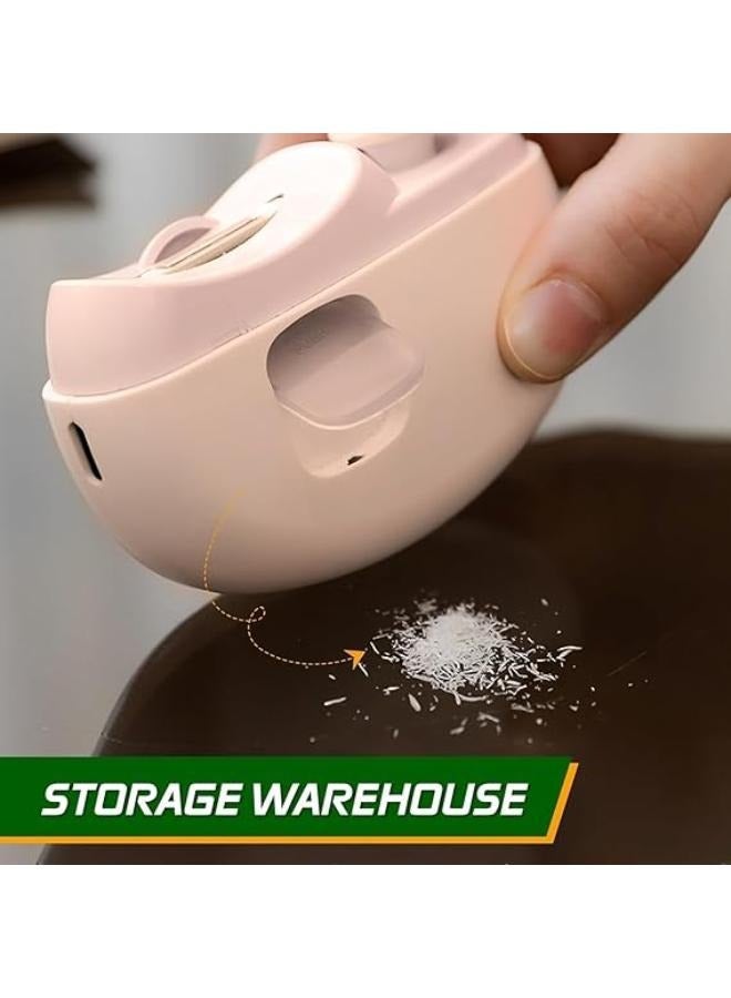 Executive LLC Electric Nail Clipper, Automatic Nail Clipper with 2-Speed Electric Nail File for Adults, Baby Safe Fingernail Clipper Nail Drill, Nail Cutter & Nail Shine Buffer 2-in-1 Manicure Pedicure Tool(Pink) - Image 4