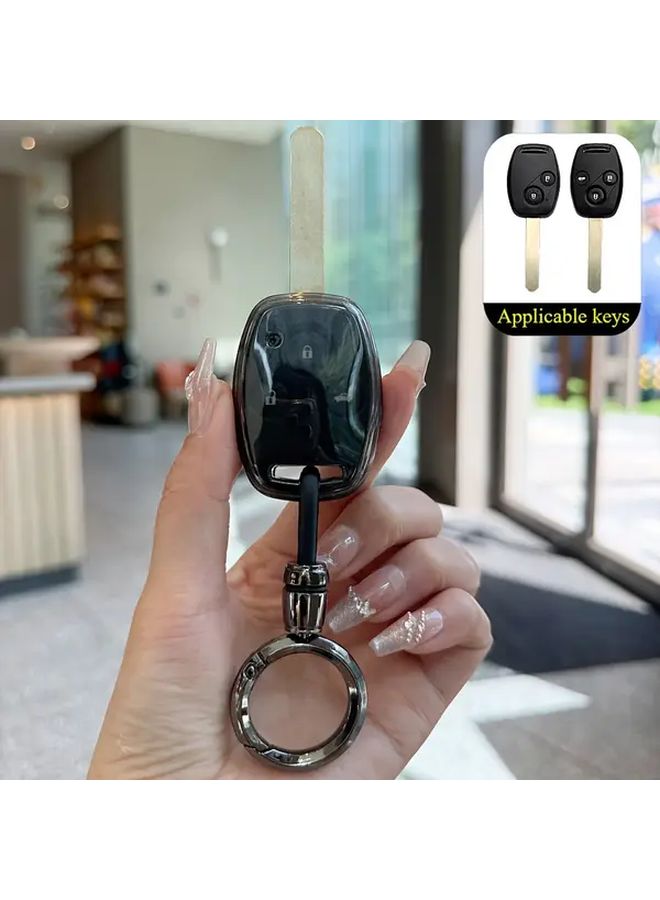 Transparent TPU Car Remote Key Case Cover Durable Scratch Resistant Easy Install - Image 5