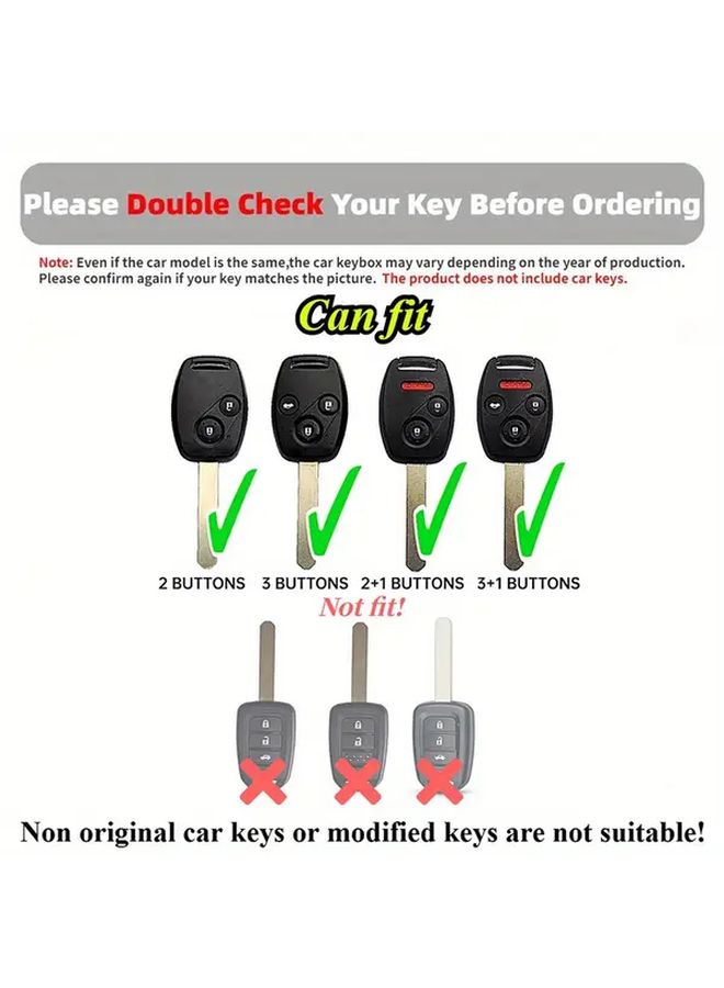 Transparent TPU Car Remote Key Case Cover Durable Scratch Resistant Easy Install - Image 3
