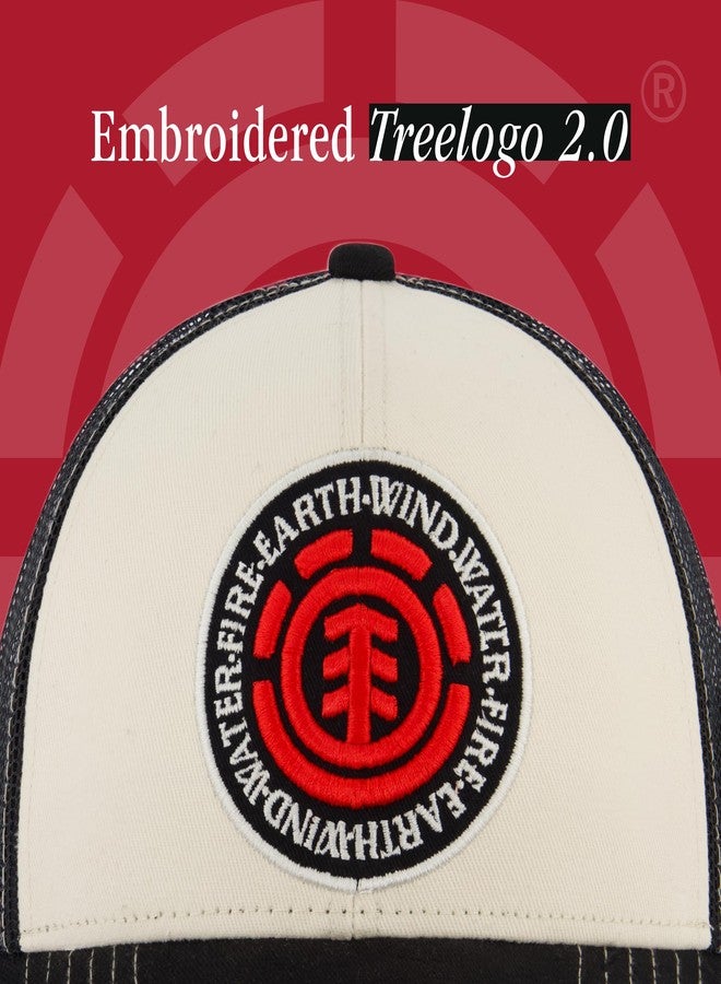 إيليمنت قبعة سائق الشاحنة من إيليمنت، قبعة بيسبول للبالغين بحافة منحنية، أسود، مقاس واحد - Image 3