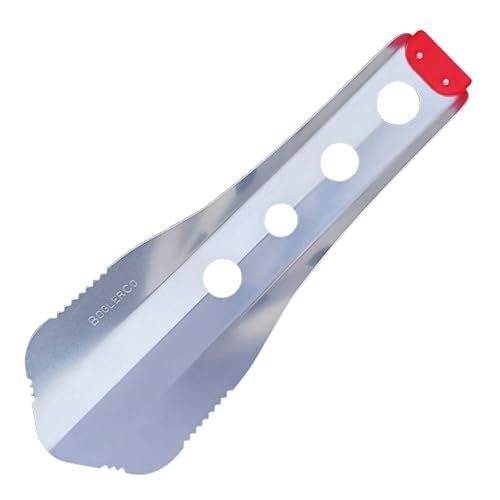 BoglerCo Ultralight Backpacking Trowel, 0.48 oz (13.5g) Red - Image 1