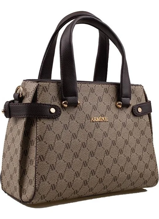 ARMINE Mink Medium Size Dotted Women's Casual Bag