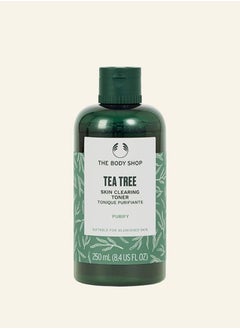 THE BODY SHOP The Body Shop Tea Tree Skin Clearing Toner | 96% Natural Origin Formula with Tea Tree Oil & Salicylic Acid | Gently Exfoliates & Minimizes Blemishes | For Oily & Blemish-Prone Skin – 250ml  - Image 1