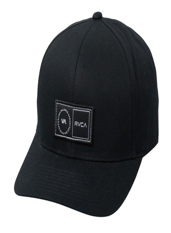 آر في سي إيه، رجالي، قبعة سناباك ذات نعل سميك، أسود، مقاس واحد