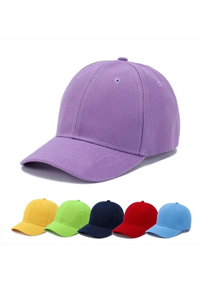 Boolavard - Kids Boy Girl Baseball Cap Hat Soft Lightweight Adjustable Size for 2-9 Years (Navy Blue) - Image 1