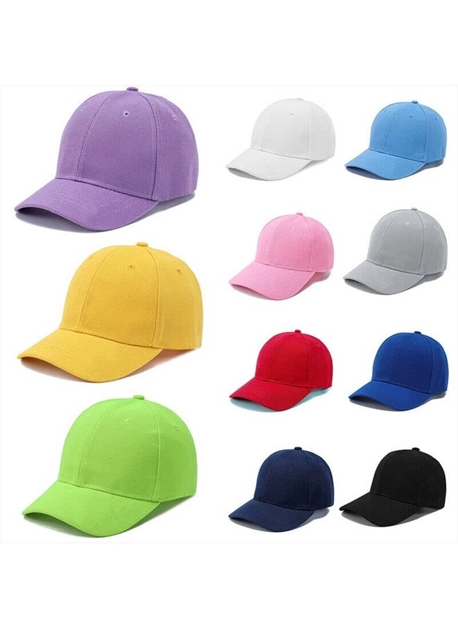 Boolavard - Kids Boy Girl Baseball Cap Hat Soft Lightweight Adjustable Size for 2-9 Years (Navy Blue) - Image 1