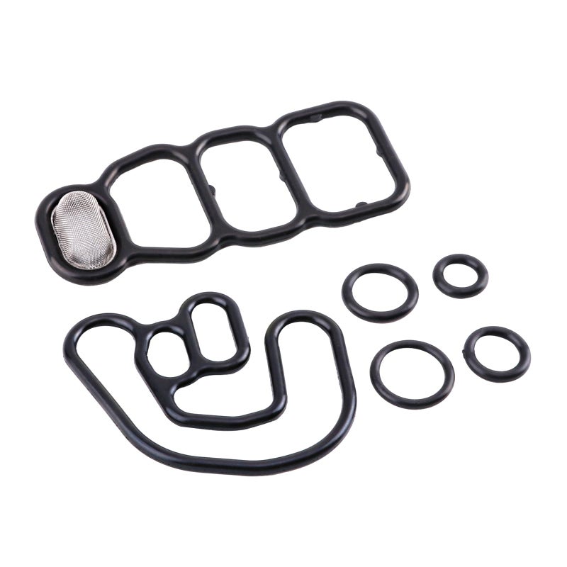 Cybal 15810RKBJ01 15826RDVJ01 6pcs Head Cylinder Solenoid Valve Gasket Set Fit 2005 2006 2007 2008 Honda AccordOdysseyPilot 30L35L VTEC Solenoid Filter Spool Valve 15826RDVJ01917268917268 - Image 3
