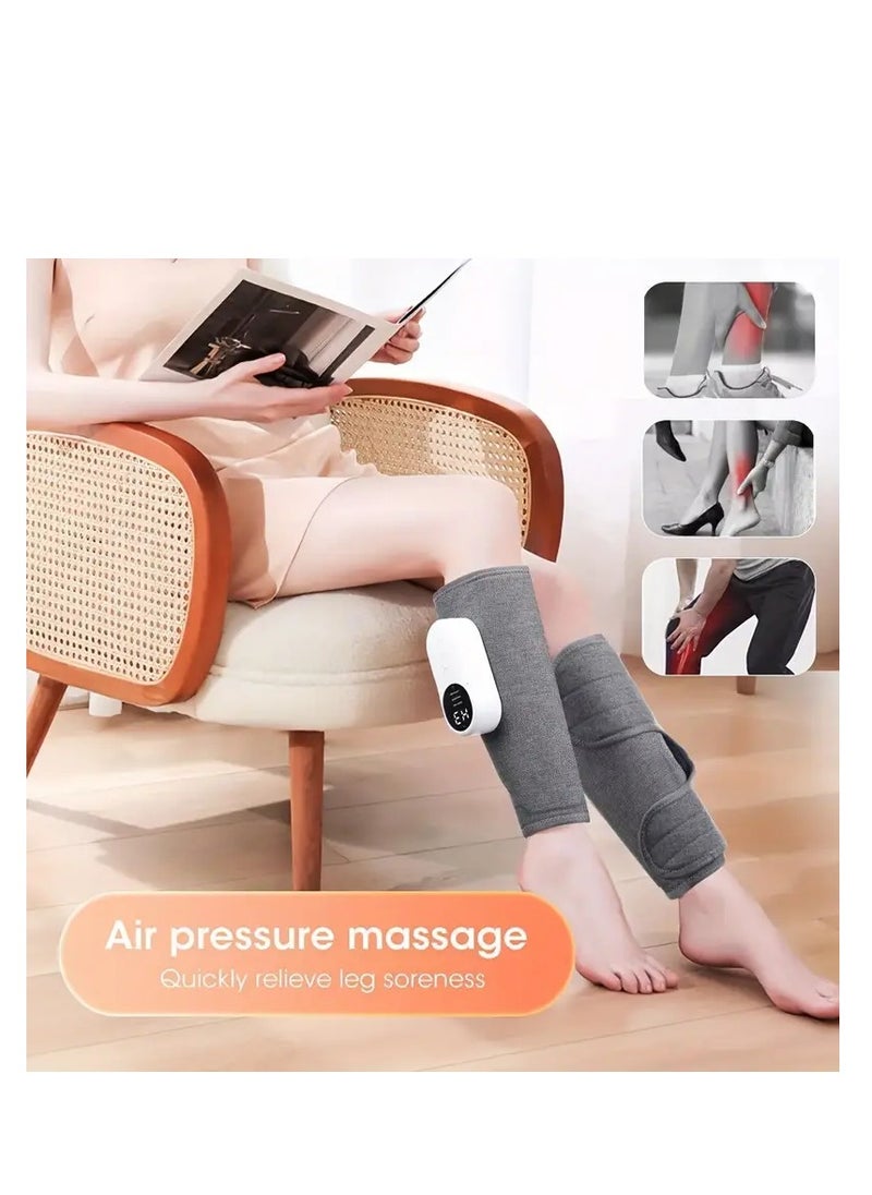 Electric leg massager, suitable for rechargeable pneumatic massage of thighs and calves, automatic kneading/3 modes and 2 intensities - pzsku/Z47B25603A633C63745FAZ/45/_/1731854028/3e0dd304-7659-4712-8de3-c44a62cef07c