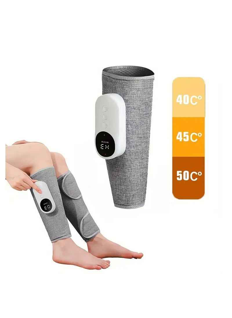 Electric leg massager, suitable for rechargeable pneumatic massage of thighs and calves, automatic kneading/3 modes and 2 intensities - pzsku/Z47B25603A633C63745FAZ/45/_/1731854963/ad61a828-8692-466e-a7bb-69850512cbae