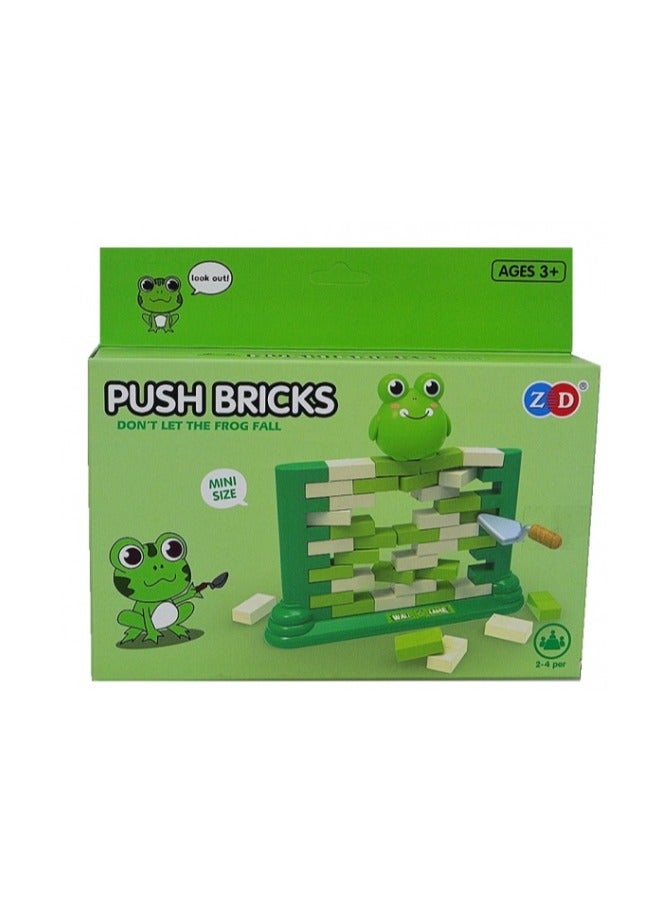 لعبة بوش بريكس لا تسقط الضفدع للأطفال