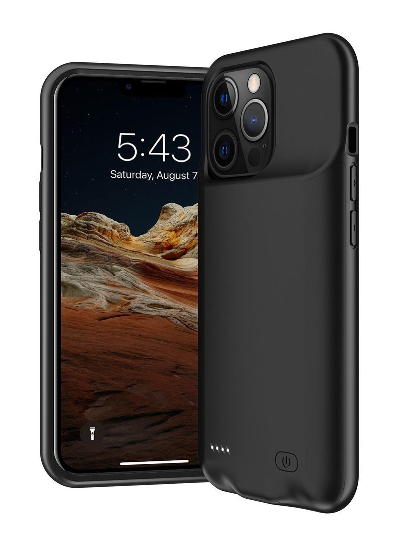 Raxoom 7000mAh Battery Case Cover Rechargeable Extended Power Bank Wireless for iPhone 16 Pro max  - Image 2