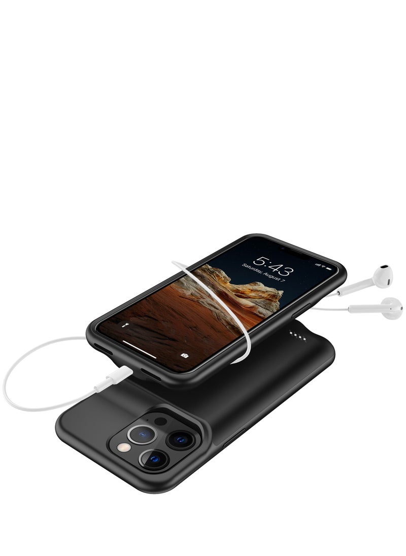 Raxoom 7000mAh Battery Case Cover Rechargeable Extended Power Bank Wireless for iPhone 16 Pro max  - Image 4