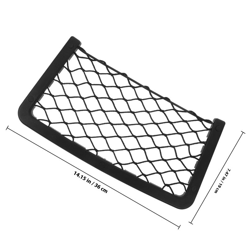Car Automotive Net Bag Trunk Net Organizer Car Seat Pocket Organizer - Image 2