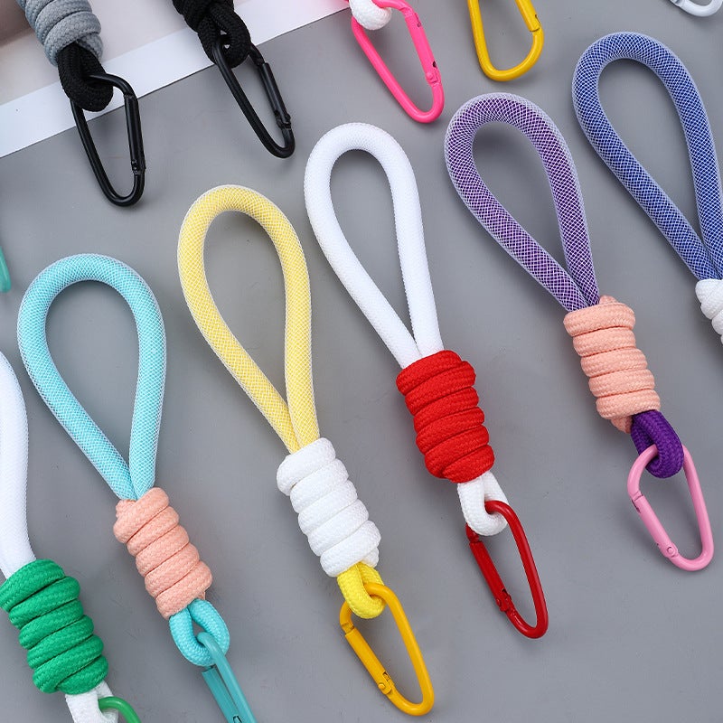 Wenchuang Doll Lotus Little Buddha Mesh Yarn Lanyard Toy Doll Keychain Mesh Color-Matching Pendant Schoolbag Water - Image 3