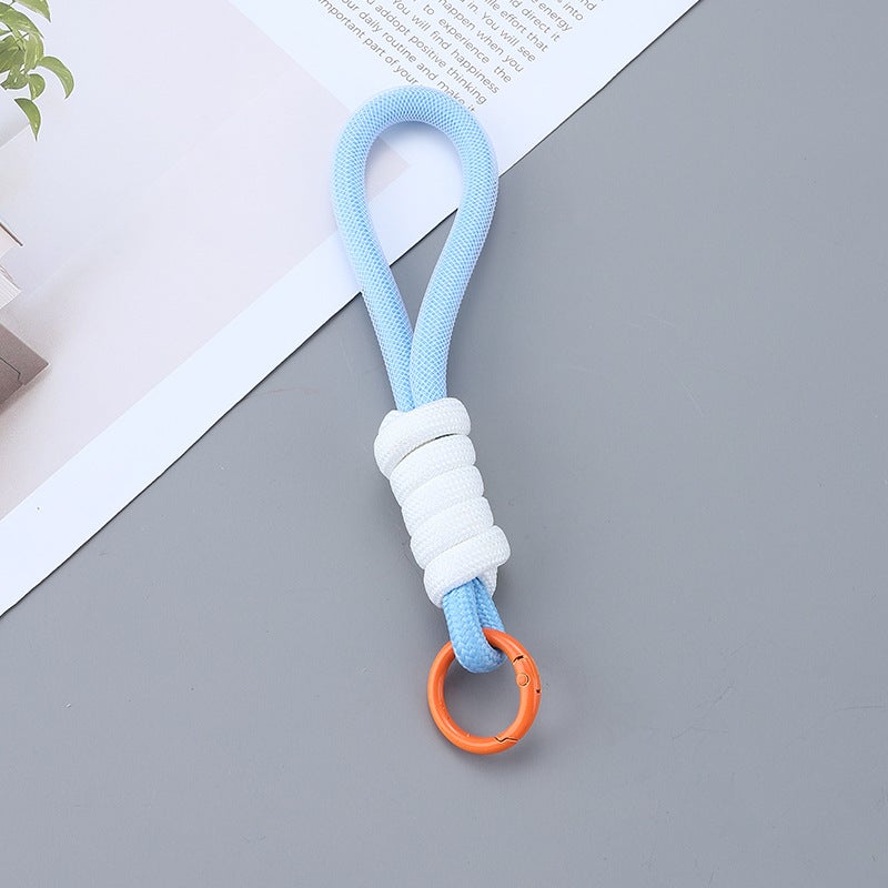 Wenchuang Doll Lotus Little Buddha Mesh Yarn Lanyard Toy Doll Keychain Mesh Color-Matching Pendant Schoolbag Water - Image 4