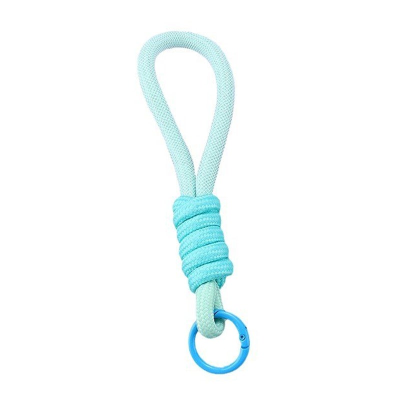 Wenchuang Doll Lotus Little Buddha Mesh Yarn Lanyard Toy Doll Keychain Mesh Color-Matching Pendant Schoolbag Water - Image 5