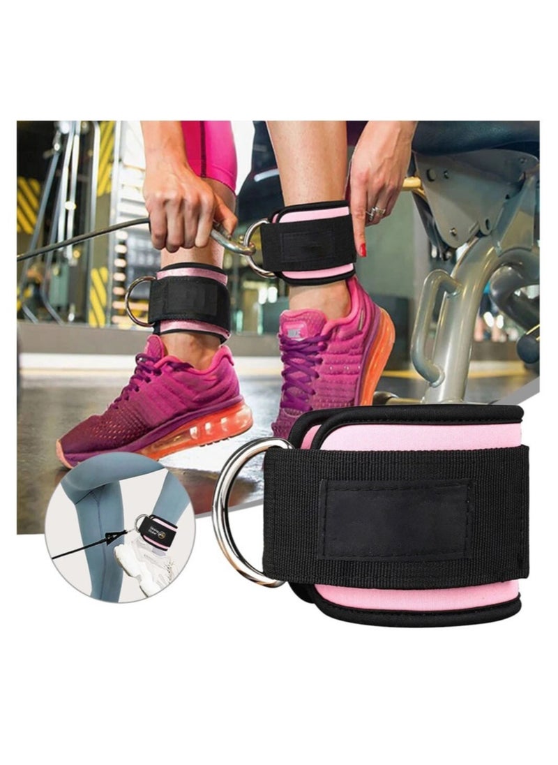 Rock Pow Fitness Padded Ankle Straps for Cable Machines for Kickback  - Image 3
