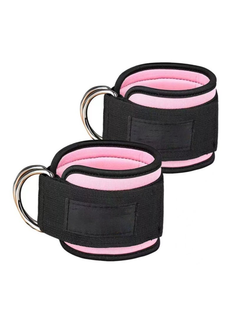 Rock Pow Fitness Padded Ankle Straps for Cable Machines for Kickback  - Image 2