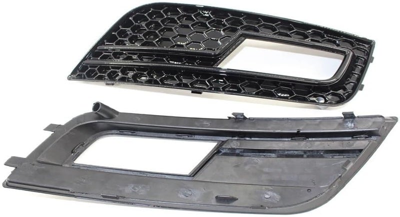 DEMULAX Glossy Black Honeycomb Fog Light Grille Covers - Image 5