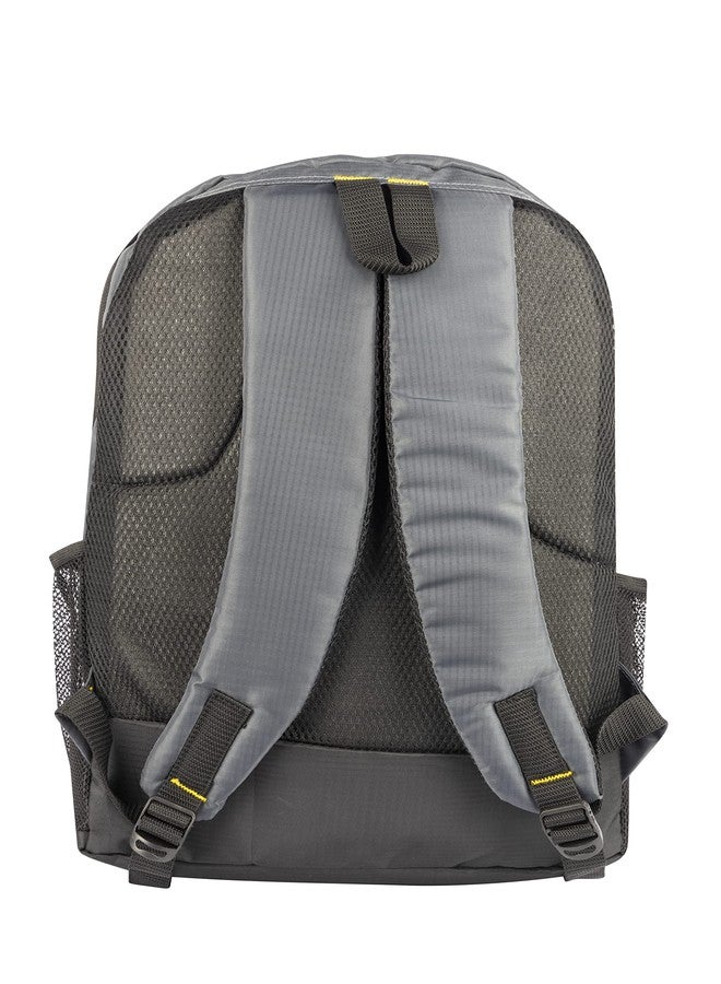 PrimeBox Casual Laptop Bag Backpack for Men Women Boys Girls Office School College Teens & Students Water resistant travel bag Grey Color - Image 4