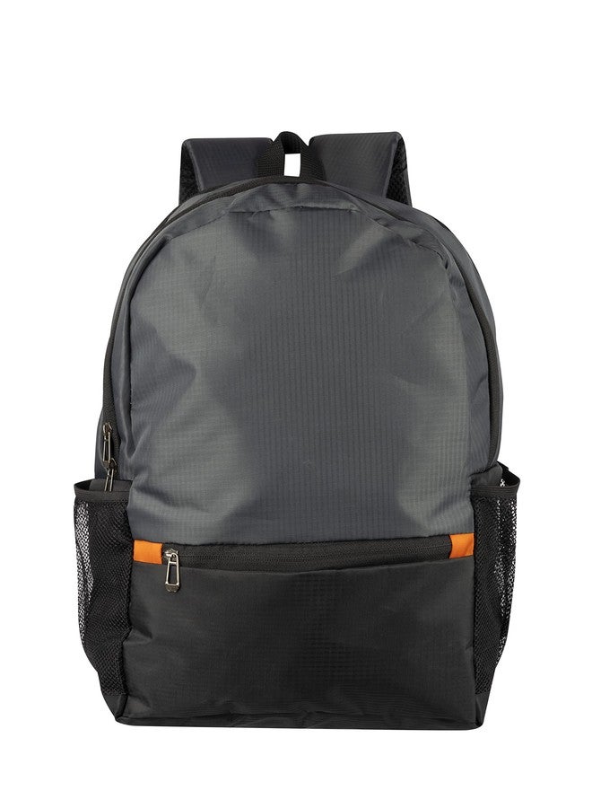 PrimeBox Casual Laptop Bag Backpack for Men Women Boys Girls Office School College Teens & Students Water resistant travel bag Grey Color - Image 1