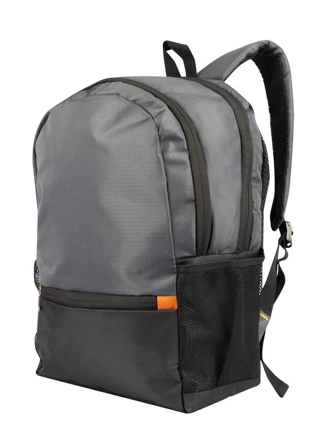 PrimeBox Casual Laptop Bag Backpack for Men Women Boys Girls Office School College Teens & Students Water resistant travel bag Grey Color - Image 2