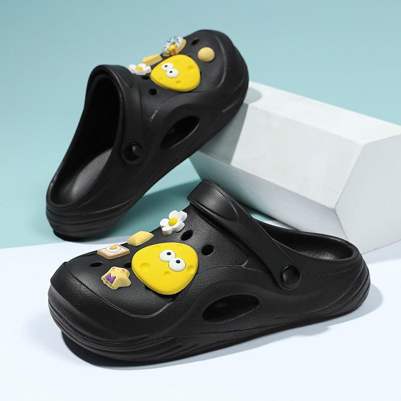 Internet Celebrity Children'S Slippers Summer Breathable Boys And Girls Sandals Beach Shoes Toddler Boys Baby Clogs - Image 3