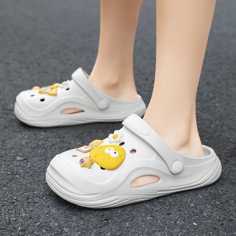 Internet Celebrity Children'S Slippers Summer Breathable Boys And Girls Sandals Beach Shoes Toddler Boys Baby Clogs - Image 5