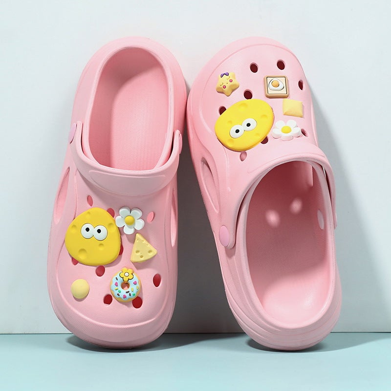 Internet Celebrity Children'S Slippers Summer Breathable Boys And Girls Sandals Beach Shoes Toddler Boys Baby Clogs - Image 1