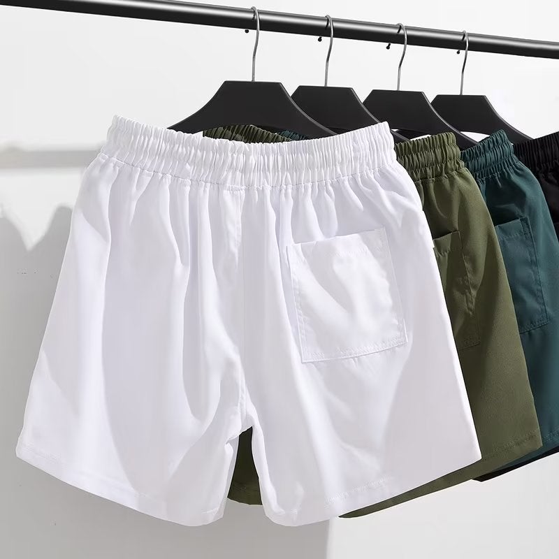 Mens Summer Tactical Cargo Shorts Casual Black - Image 2
