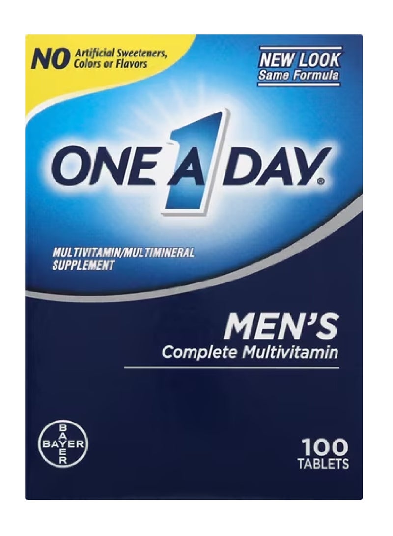 BAYER One A Day Mens Multivitamin 100 Tablets