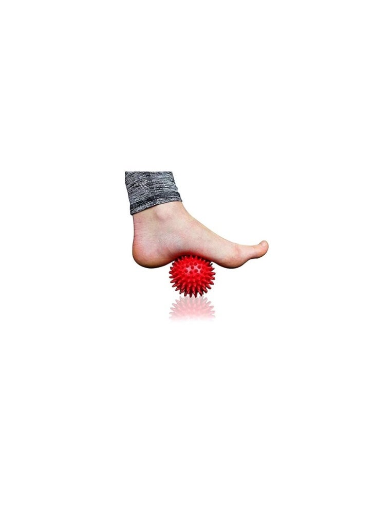 Generic Blister Massage Ball, Spiky Design Massage Ball, Deep Tissue Foot Massager, Sensory Ball for Inflammation Therapy 7cm, Multicolor  - Image 1