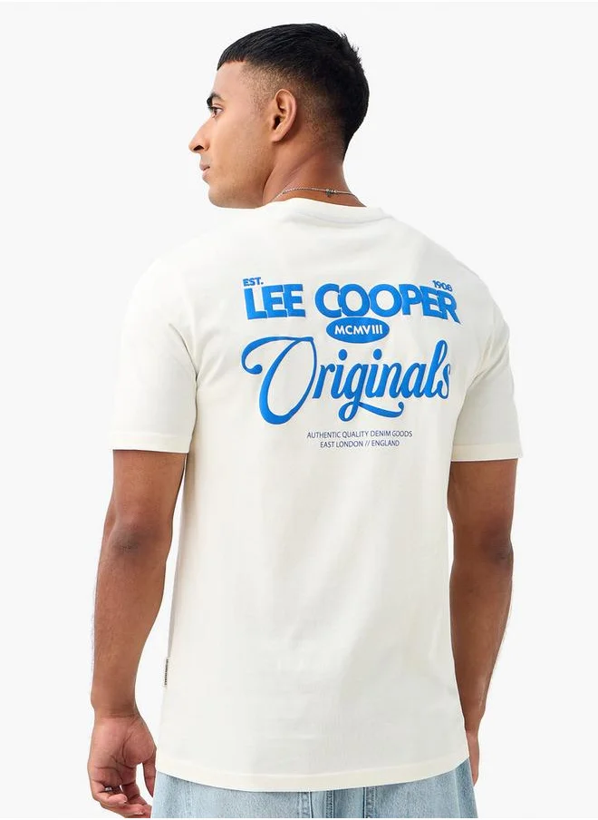 Lee Cooper Lee Cooper Logo Detail Crew Neck T-shirt