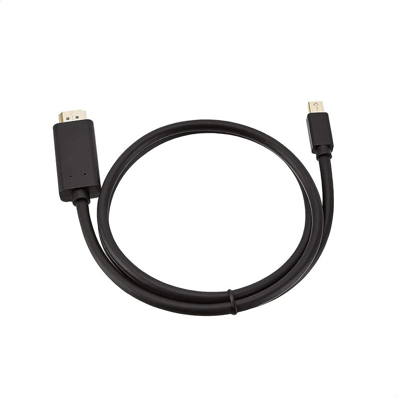 BigPlayer Mini DisplayPort to HDMI Cable 5 Meter – High-Speed Adapter for iMac, MacBook, PC, HDTV – Black - Image 2