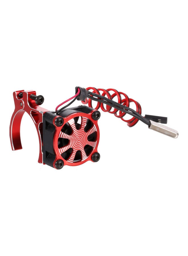 NIBEMINENT Motor Cooling Fan Radiator Heatsink With Thermal Sensor 8x3.5x7cm - Image 1