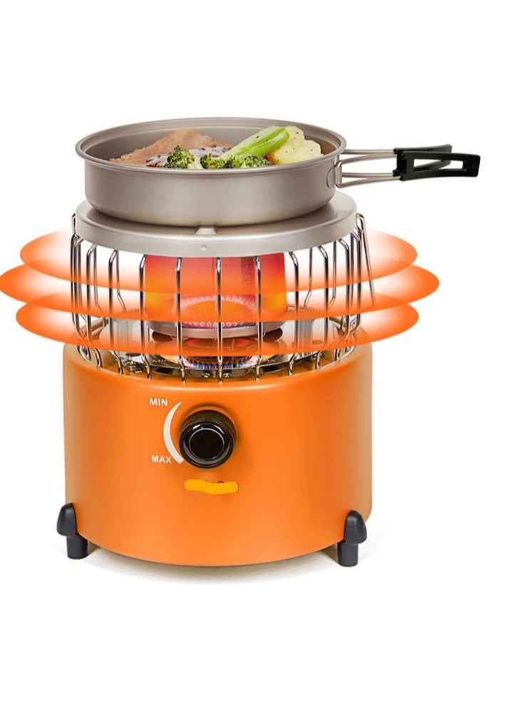 مدفأة، موقد غاز محمول 2 في 1 KW-46034 - Image 1