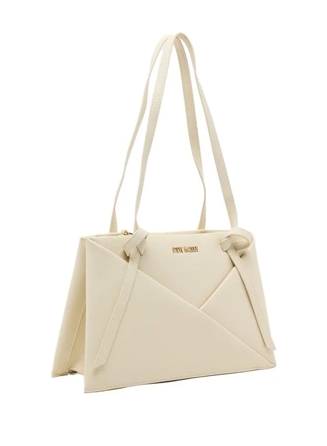 ستيف مادن Women's Cream Classic Shoulder Bag