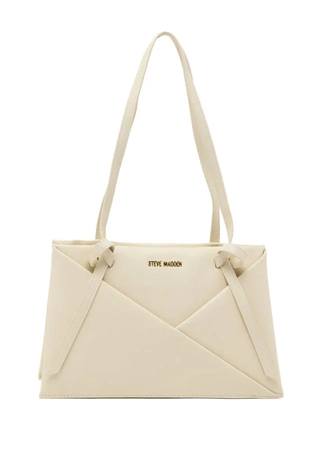 ستيف مادن Women's Cream Classic Shoulder Bag