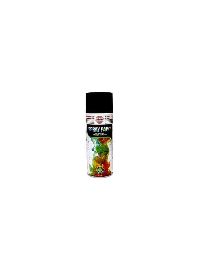 Asmaco Asmaco Spray Paint, Matt Black 