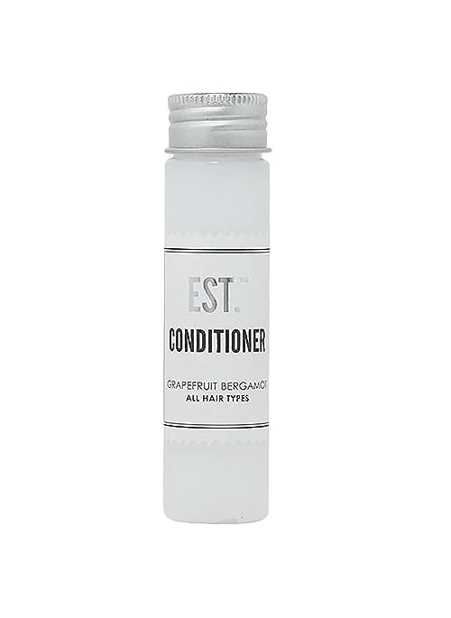 world amenities EST Conditioner with GrapefruitBergamot fragrance BiodegradableRecyclable Bottle with Screw Top 141oz  40ml 