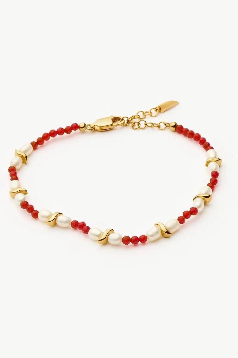 Missoma Savi Seed Pearl Beaded Bracelet