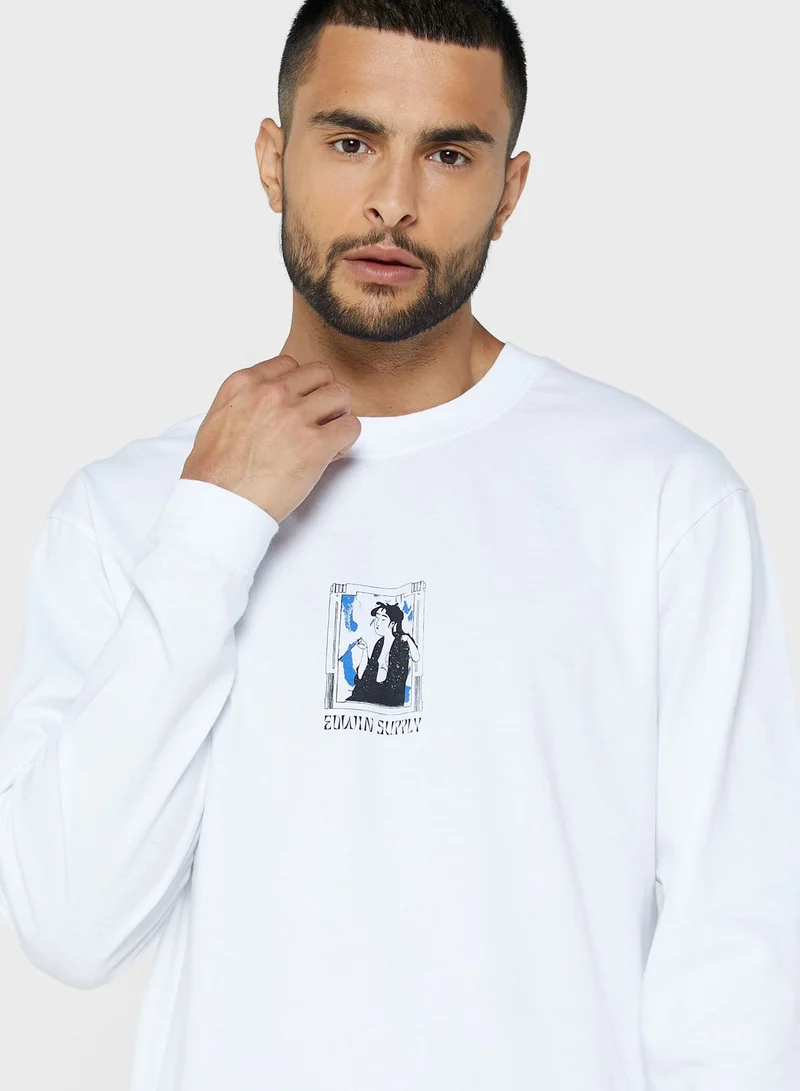 Edwin Serene Fuji Ii T-Shirt