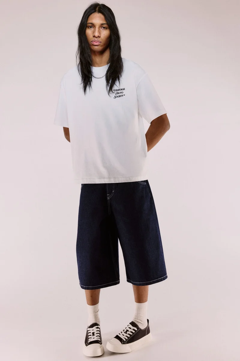 H&M Relaxed Fit Cotton T-shirt