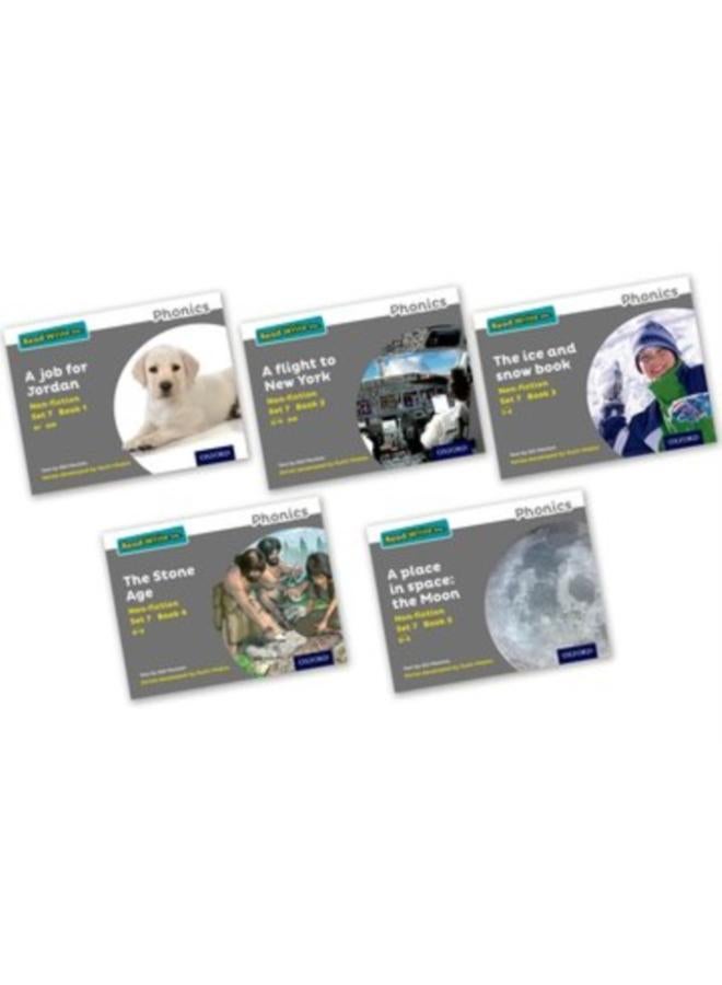 Read Write Inc. Phonics: Grey Set 7 Non-fiction books (Mixed Pack of 5) 