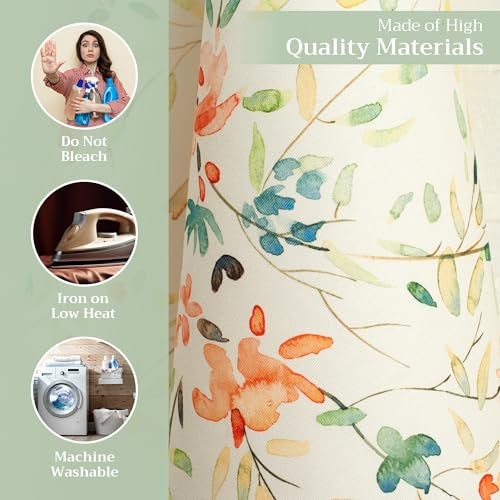 Maison d' Hermine Kitchen Towels Set of 2 100% Cotton 27.50" x 20" Reusable Cloth Tea Dish Towels Absorbent with Hanging Loop for Kitchen, Home, Dining, Cocktail Parties Spring/Summer (Colmar) - Image 3